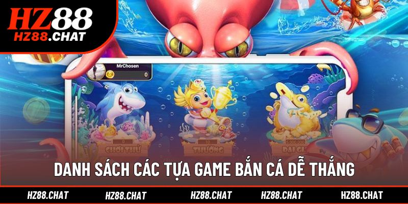 Khám phá danh mục game bắn cá hấp dẫn tại nhà cái