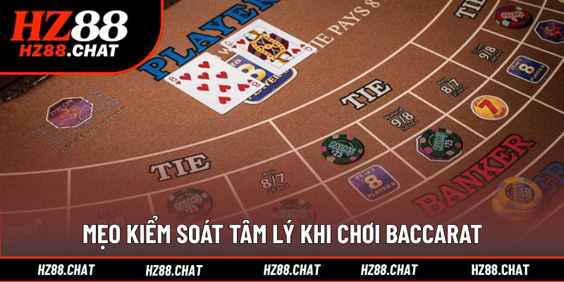 Rèn luyện tâm lý vững vàng khi chơi baccarat
